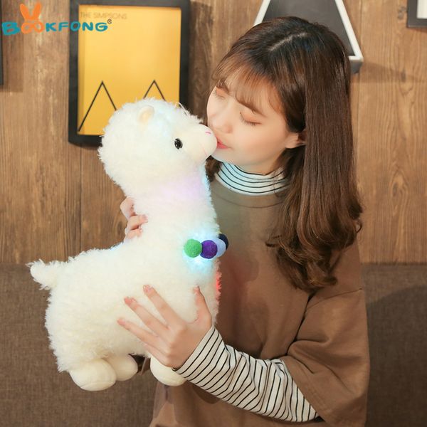 dropshipping 45cm glowing stuffed animals plush led alpaca soft luminous shiny llama dolls baby kids toys gift
dropshipping 45cm glowing stuffed animals plush led alpaca soft luminous shiny llama dolls baby kids toys gift
