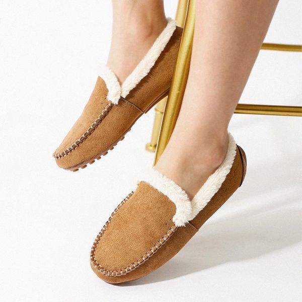 women warm moccasin shoes plush winter ladies causal soft bottom non slip woman sewing suede female loafers fashion flats new #io6i
women warm moccasin shoes plush winter ladies causal soft bottom non slip woman sewing suede female loafers fashion flats new #io6i