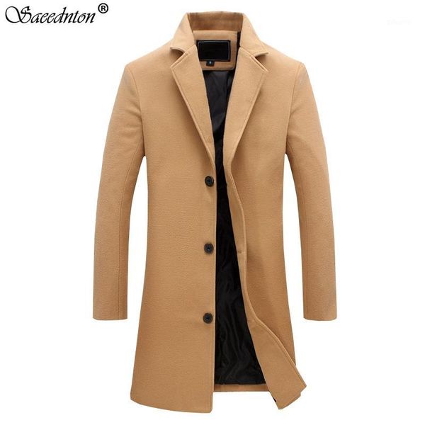 thickened men coats jackets winter warm solid color woolen trench blends slim long coat men trench coat single breasted overcoat1, Black
thickened men coats jackets winter warm solid color woolen trench blends slim long coat men trench coat single breasted overcoat1, Black