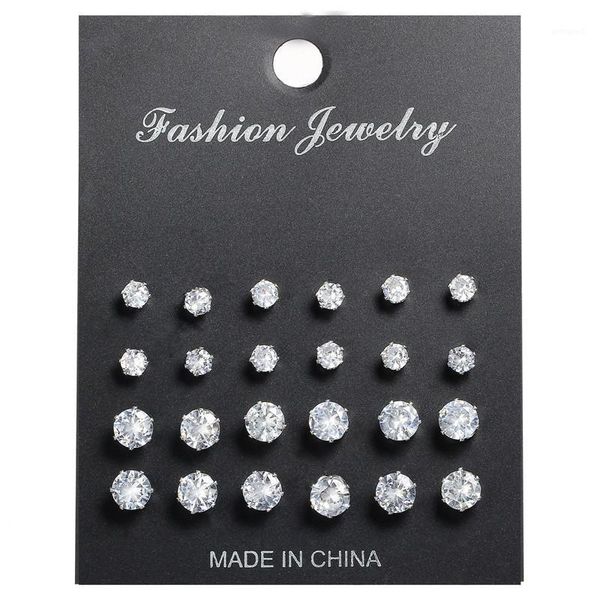 stud 17km fashion cubic zirconia earrings set for woman round earring amazing price statement party jewelry gift 12 pairs1, Golden;silver
stud 17km fashion cubic zirconia earrings set for woman round earring amazing price statement party jewelry gift 12 pairs1, Golden;silver
