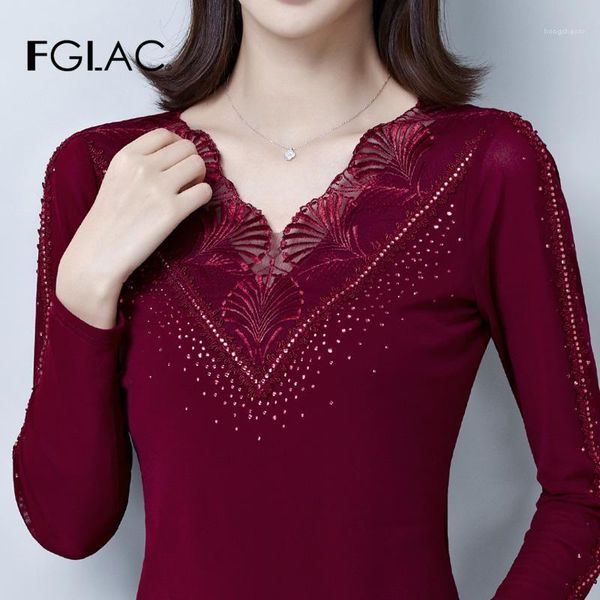 fglac women t-shirt fashion long sleeve v-neck mesh elegant slim diamonds autumn shirt plus size 4xl women blusas1, White
fglac women t-shirt fashion long sleeve v-neck mesh elegant slim diamonds autumn shirt plus size 4xl women blusas1, White
