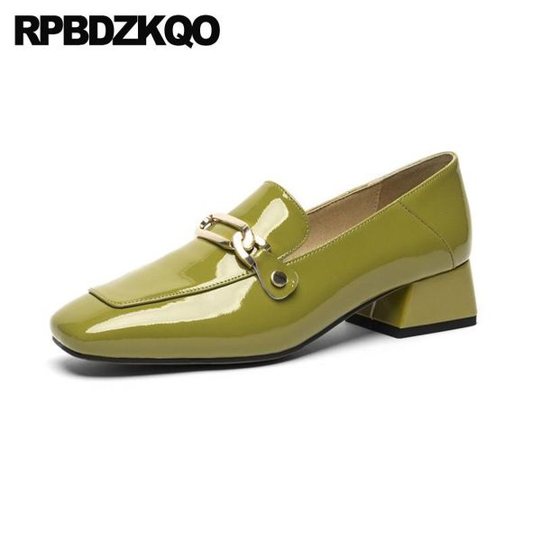 big size low heels square toe 42 11 43 4 34 pink ladies thick genuine leather designer green shoes for women patent pumps, Black
big size low heels square toe 42 11 43 4 34 pink ladies thick genuine leather designer green shoes for women patent pumps, Black