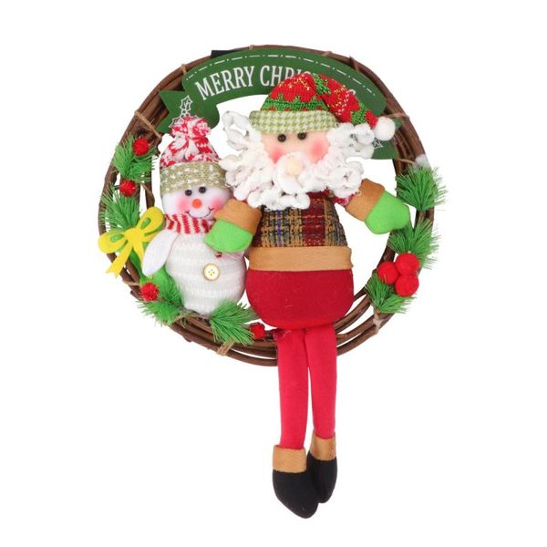 1pc christmas themed rattan wreath decor unique rattan hoop decor garland pendant for door home wall
1pc christmas themed rattan wreath decor unique rattan hoop decor garland pendant for door home wall