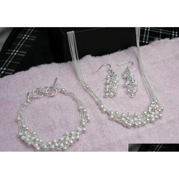 wholesale - - retail christmas gift 925 silver necklace+bracelet set s126 xogkt, Black
wholesale - - retail christmas gift 925 silver necklace+bracelet set s126 xogkt, Black