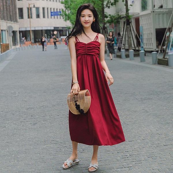 summer chic camisole skirt long seaside holiday beach skirt women's short-height dress hainan sanya thailand1, White;black
summer chic camisole skirt long seaside holiday beach skirt women's short-height dress hainan sanya thailand1, White;black