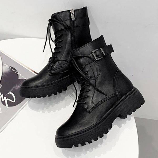 ladies boots strap black design boots flat bottom british bicycle short women new autumn and winter shoes
ladies boots strap black design boots flat bottom british bicycle short women new autumn and winter shoes