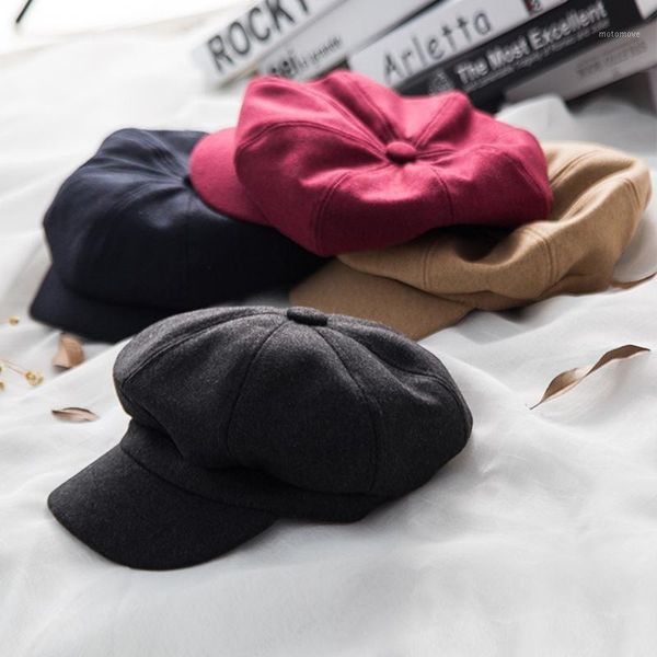 solid color autumn spring beret hat women woolen octagonal cap stylish artist painter newsboy caps1, Blue;gray
solid color autumn spring beret hat women woolen octagonal cap stylish artist painter newsboy caps1, Blue;gray