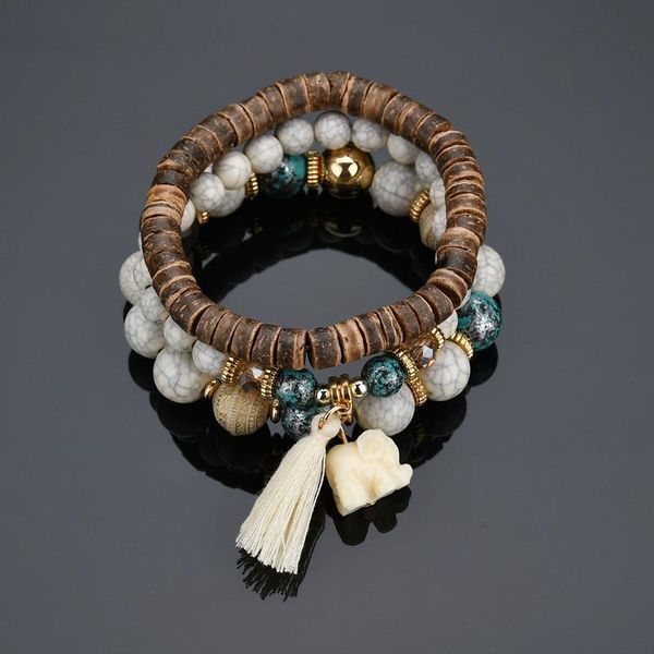 3 шт / комплект слон шарм braceletsbangles многослойные для женщин богемских ювелирных изделий кисточки браслеты шарма pulseras mujer bt2003, Golden;silver
3 шт / комплект слон шарм braceletsbangles многослойные для женщин богемских ювелирных изделий кисточки браслеты шарма pulseras mujer bt2003, Golden;silver