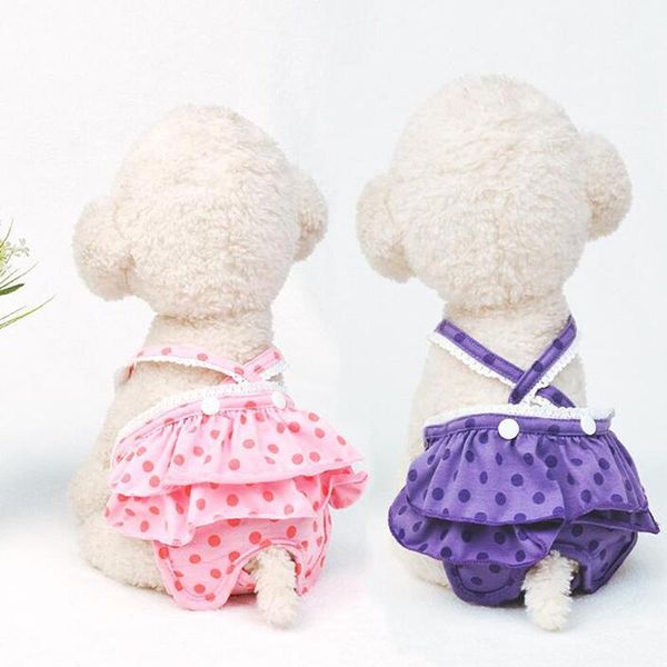 pet dog physiological pants teddy polka dot strap skirt menstruation pants bitch hygienic safety panties pet supplies1
pet dog physiological pants teddy polka dot strap skirt menstruation pants bitch hygienic safety panties pet supplies1
