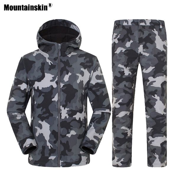 alpine men polar women camouflage hiking soft shell coat pants waterproof sports camping skiing suit, Gray;blue
alpine men polar women camouflage hiking soft shell coat pants waterproof sports camping skiing suit, Gray;blue