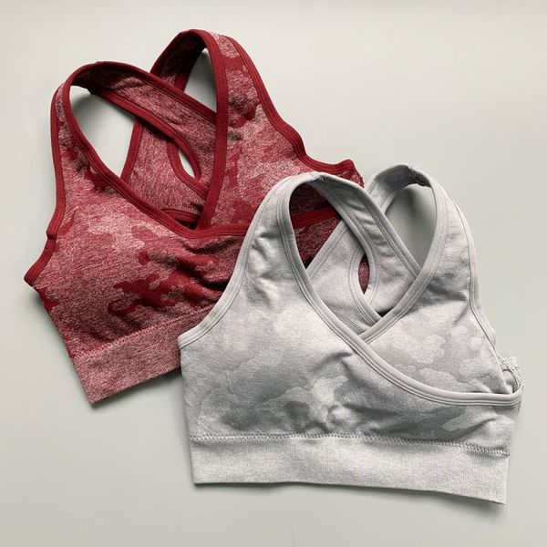 medium support camo bra super soft cross strappy sport bra high impact padded push up, White;black
medium support camo bra super soft cross strappy sport bra high impact padded push up, White;black