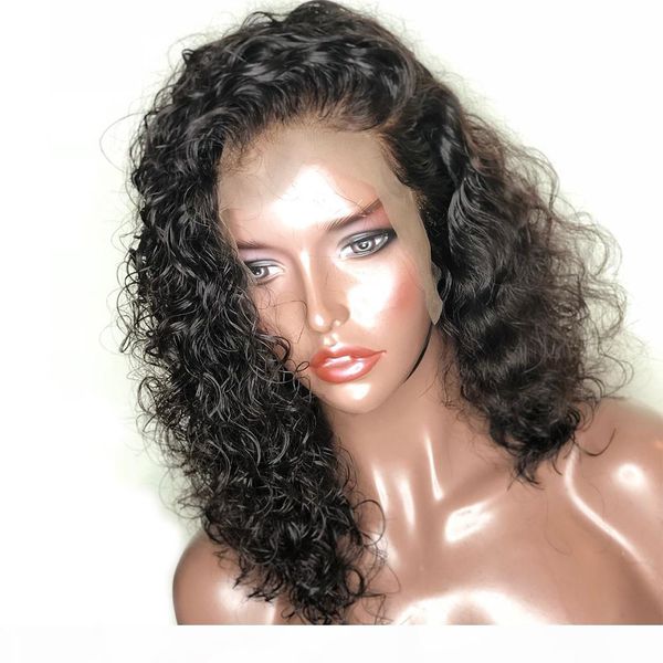 13x4 lace front wigs deep part human hair 130% middle part pre plucked brazilian bleached knots bob wig for blackwomen natuarl color(12inch, Black;brown
13x4 lace front wigs deep part human hair 130% middle part pre plucked brazilian bleached knots bob wig for blackwomen natuarl color(12inch, Black;brown