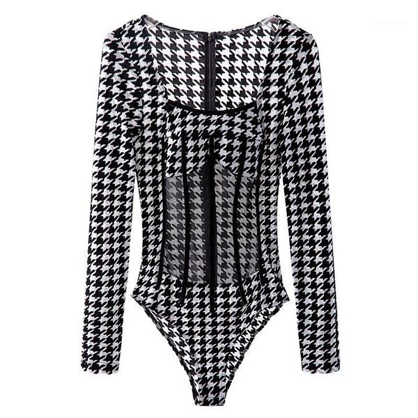 seebeautiful hollow plaid bodysuits jumpsuits square collar long sleeve back zipper new fashion 2020 autumn winter women m4711, Black;white
seebeautiful hollow plaid bodysuits jumpsuits square collar long sleeve back zipper new fashion 2020 autumn winter women m4711, Black;white