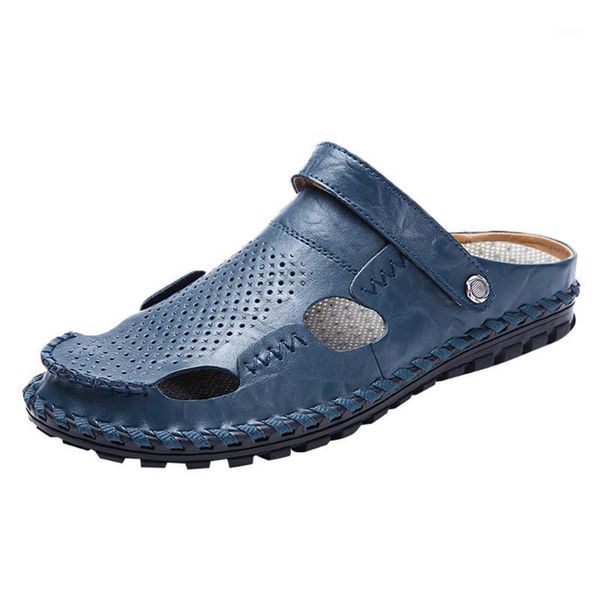 men summer large size non-slip sandals trend lazy beach shoes casual home shoes men sandals summer casual leather1, Black
men summer large size non-slip sandals trend lazy beach shoes casual home shoes men sandals summer casual leather1, Black