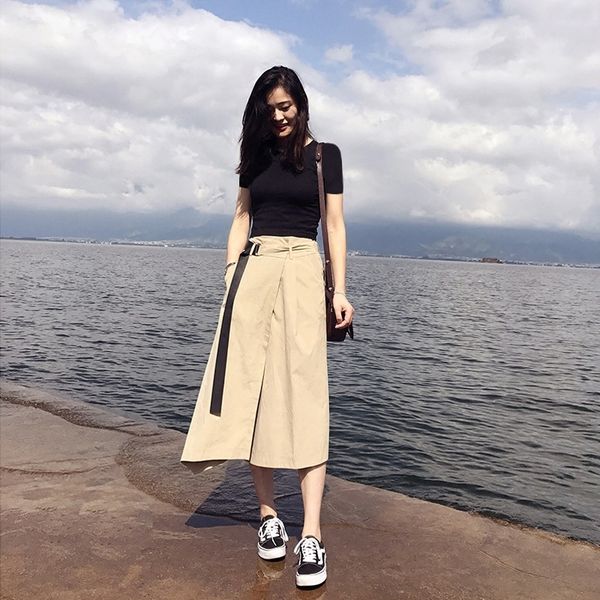 rwneu women's skirtvacation 2019 new seaside dress skirtbeach skirt beach summer suit skirt mid-length hong kong style elegant two-piec, Black;gray
rwneu women's skirtvacation 2019 new seaside dress skirtbeach skirt beach summer suit skirt mid-length hong kong style elegant two-piec, Black;gray