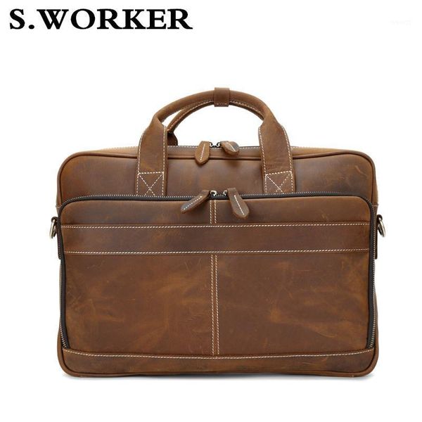 briefcases men's briefcase genuine leather lapbag 15.6" pc lawyer computer cowhide business cow men1
briefcases men's briefcase genuine leather lapbag 15.6" pc lawyer computer cowhide business cow men1
