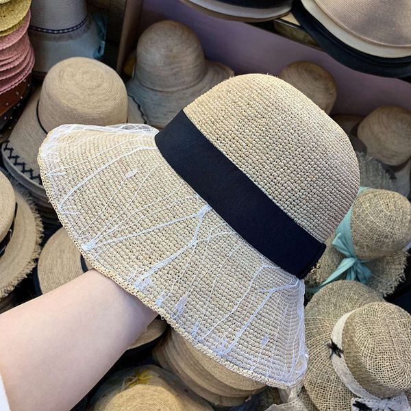 spring net red lafite and summer new lace decoration goddess temperament versatile sunshade straw sunscreen hat, Blue;gray
spring net red lafite and summer new lace decoration goddess temperament versatile sunshade straw sunscreen hat, Blue;gray
