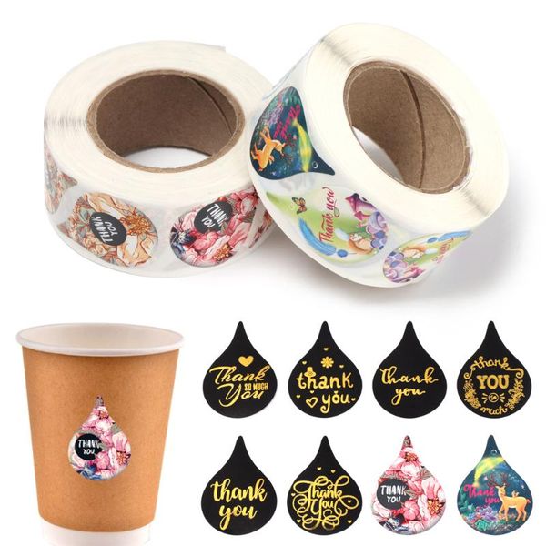 500pcs/roll water-drop shape thank you sealing label sticker gift packaging envelope adhesive stationery baking sign sticky note
500pcs/roll water-drop shape thank you sealing label sticker gift packaging envelope adhesive stationery baking sign sticky note