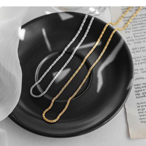 chokers stainless steel necklace for women simple gypsophila choker statement fine jewelry, Golden;silver
chokers stainless steel necklace for women simple gypsophila choker statement fine jewelry, Golden;silver