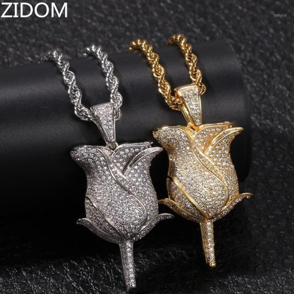 men hip hop iced out bling rose flower pendant necklaces pave setting zircon male hiphop pendants necklace jewelry luxury gifts1, Silver
men hip hop iced out bling rose flower pendant necklaces pave setting zircon male hiphop pendants necklace jewelry luxury gifts1, Silver