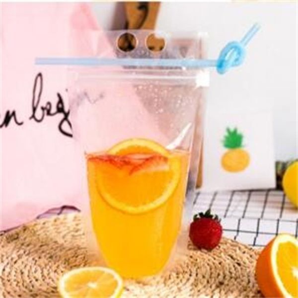 drink pouches bags transparent zipper stand-up plastic drinking bag with straw with holder reclosable heat-proof 17oz 237 g2
drink pouches bags transparent zipper stand-up plastic drinking bag with straw with holder reclosable heat-proof 17oz 237 g2
