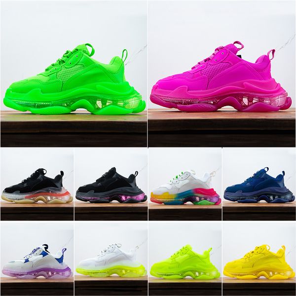 clear sole paris triple s fashion platform sneakers 17fw triple beige green neon yellow balck white gym red blue party men women shoes
clear sole paris triple s fashion platform sneakers 17fw triple beige green neon yellow balck white gym red blue party men women shoes