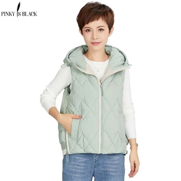 pinkyisblack new fashion spliced zipper women winter vest cotton padded warm thicken ladies short vest coat women waistcoat 201211, Black;white
pinkyisblack new fashion spliced zipper women winter vest cotton padded warm thicken ladies short vest coat women waistcoat 201211, Black;white