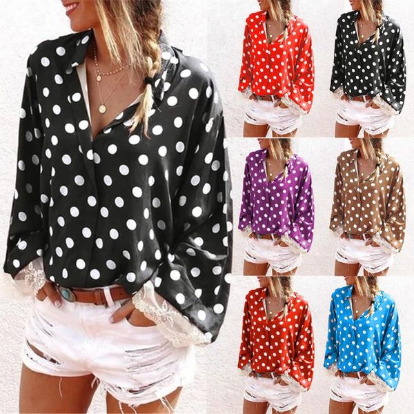 womens and blouses fashion blouses woman 2021 v-neck plus size blouse wavepoint printing long sleeves blouse shirt gh4, White
womens and blouses fashion blouses woman 2021 v-neck plus size blouse wavepoint printing long sleeves blouse shirt gh4, White