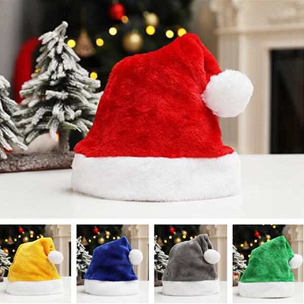 solid short fur plush santa claus cap adults father christmas pom beanies hat xmas party gifts costume headwear ornaments ly10291
solid short fur plush santa claus cap adults father christmas pom beanies hat xmas party gifts costume headwear ornaments ly10291