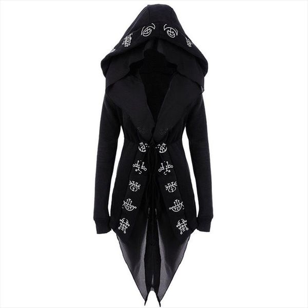 gothic long hooded coat кейп женщины повседневная top осень крупногабаритные черный printed тонкий женский черный с капюшоном верхняя одежда, Black
gothic long hooded coat кейп женщины повседневная top осень крупногабаритные черный printed тонкий женский черный с капюшоном верхняя одежда, Black