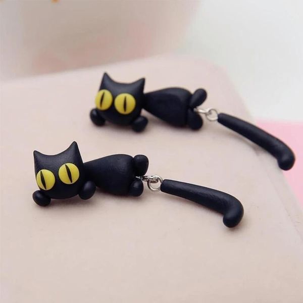 unique yellow-eye cat earrings cartoon cat long tail splits type cute women earrings pr sale, Golden;silver
unique yellow-eye cat earrings cartoon cat long tail splits type cute women earrings pr sale, Golden;silver