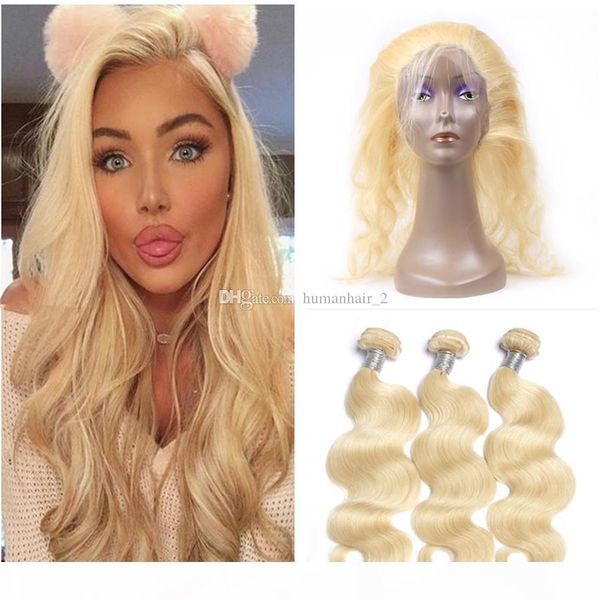 body wave human hair blonde 360 lace frontal with bundles brazilian virgin hair bundles with lace closure 4pcs lot fast shipping, Black;brown
body wave human hair blonde 360 lace frontal with bundles brazilian virgin hair bundles with lace closure 4pcs lot fast shipping, Black;brown
