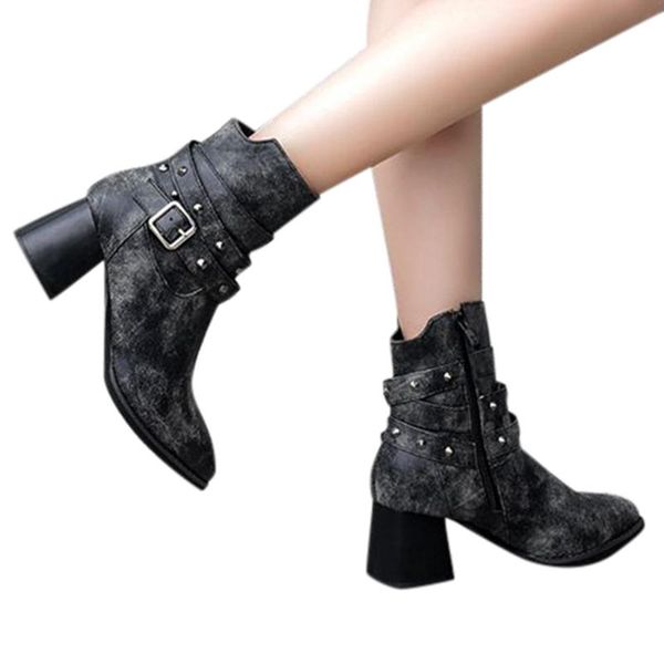 женщины теплый толстые пятки сапоги rivet пинетки для женщин осень зима boots мода zip повседневный zapatos де mujer, Black
женщины теплый толстые пятки сапоги rivet пинетки для женщин осень зима boots мода zip повседневный zapatos де mujer, Black