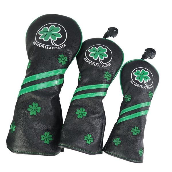 high-quality designer four-leaf clover clover golf headgear, pu leather golfer wood club cover 2color brand new style
high-quality designer four-leaf clover clover golf headgear, pu leather golfer wood club cover 2color brand new style