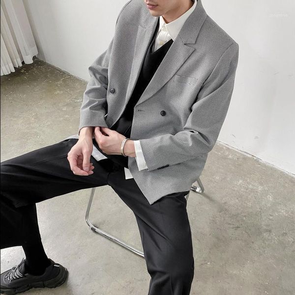 men's blazer suit jacket slim fit man leisure color suit winter casual wedding loose white oversized vetement suits by50xz1, White;black
men's blazer suit jacket slim fit man leisure color suit winter casual wedding loose white oversized vetement suits by50xz1, White;black