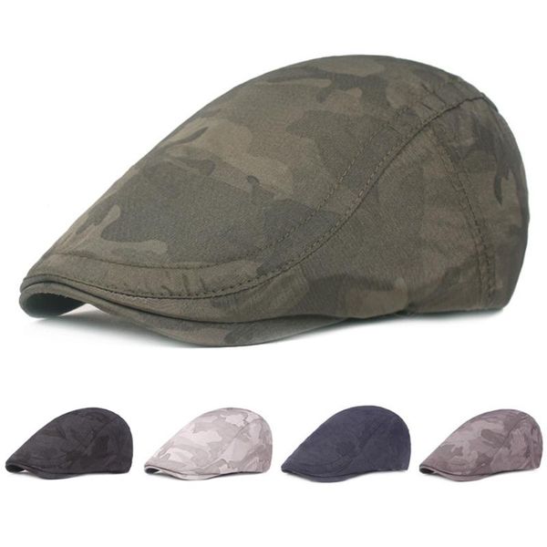 men berets camouflage caps summer thin casual adjustable hats golf newsboy hat hatcs0404, Blue;gray
men berets camouflage caps summer thin casual adjustable hats golf newsboy hat hatcs0404, Blue;gray