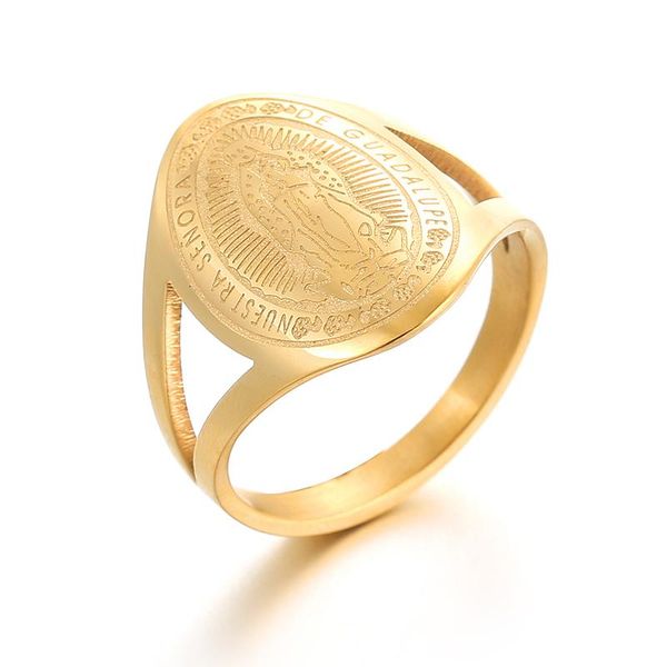 cluster rings for women vintage virgin mary 316l stainless steel ring religious round gold color men jewelry christian gifts, Golden;silver
cluster rings for women vintage virgin mary 316l stainless steel ring religious round gold color men jewelry christian gifts, Golden;silver