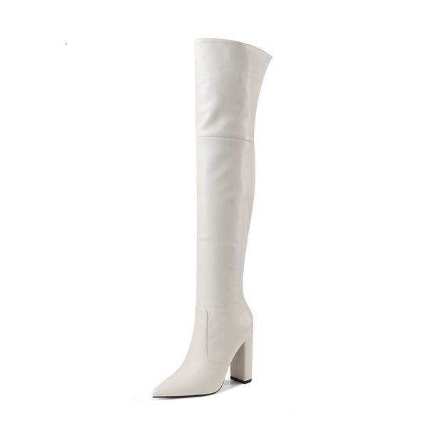 2021 new large 34-43 on knee extreme high heels ladies winter shoes solid women's boots 4w85, Black
2021 new large 34-43 on knee extreme high heels ladies winter shoes solid women's boots 4w85, Black