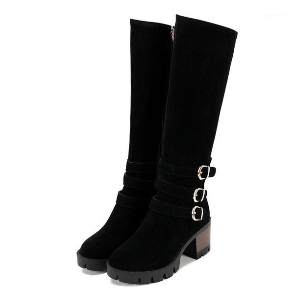 boots nasbavi fashion suede contracted europe and america british style zipper high heel belt buckle solid color winter boots1, Black
boots nasbavi fashion suede contracted europe and america british style zipper high heel belt buckle solid color winter boots1, Black