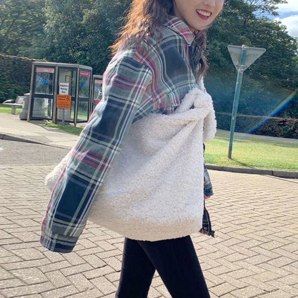 cute plush bag all-match large capacity shoulder bags new small fresh solid color ladies bags exquisite 2020 new fashion bag
cute plush bag all-match large capacity shoulder bags new small fresh solid color ladies bags exquisite 2020 new fashion bag