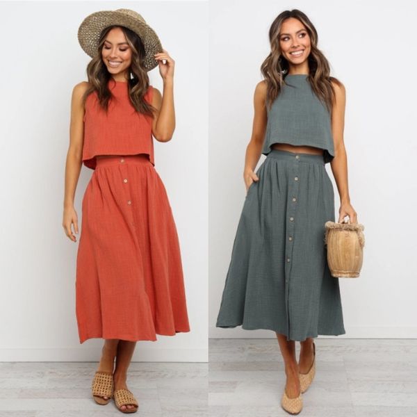 zf0h2 2020 spring/summer sleeveless aspring/summer high waist skirt suit 2020 dress sleeveless vest aline vest dress line high waist skirt s, Gray
zf0h2 2020 spring/summer sleeveless aspring/summer high waist skirt suit 2020 dress sleeveless vest aline vest dress line high waist skirt s, Gray