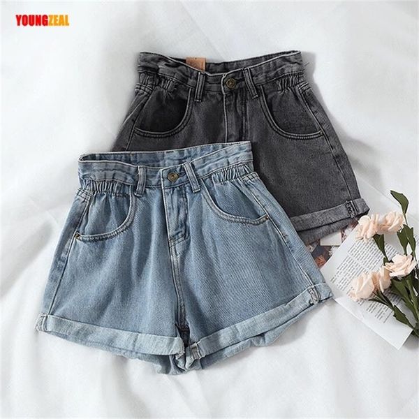 women classic vintage high waist crimping denim shorts 2020 korean style casual shorts jeans summer short pants bottom t200701, White;black
women classic vintage high waist crimping denim shorts 2020 korean style casual shorts jeans summer short pants bottom t200701, White;black