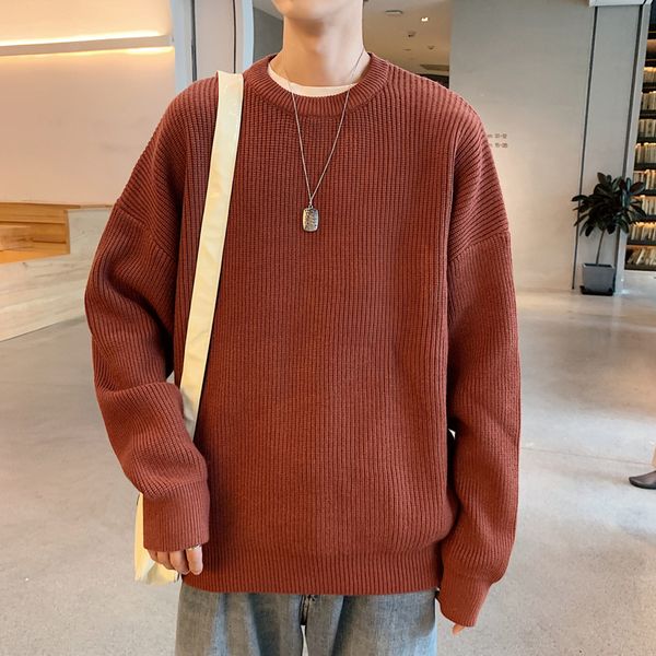 new autumn winter hip hop solid sweater men casual loose mens sweaters o-neck knitting pullovers men 201026, White;black
new autumn winter hip hop solid sweater men casual loose mens sweaters o-neck knitting pullovers men 201026, White;black