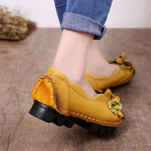 casual women leather ladies flat shoes flower loafers female zapatos de mujer talon femme spring flats plus size 35-43 y200320, Black
casual women leather ladies flat shoes flower loafers female zapatos de mujer talon femme spring flats plus size 35-43 y200320, Black
