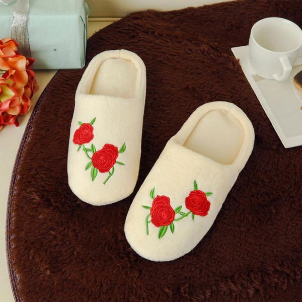 embroidery rose flower soft bottom women slippers indoor wood floor shoes half pack cozy soft stuffed home shoes cotton pantufa, Black
embroidery rose flower soft bottom women slippers indoor wood floor shoes half pack cozy soft stuffed home shoes cotton pantufa, Black