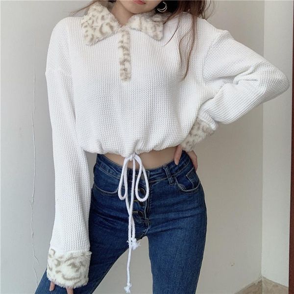 women's hoodies fall/winter harry styles harajuk leopard print slim short loose large size sweatshirt femme chandails to, Black
women's hoodies fall/winter harry styles harajuk leopard print slim short loose large size sweatshirt femme chandails to, Black