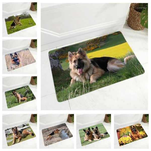 cushion/decorative pillow german shepherd dog floor mat for hallway children room non-slip decor pet animal doormat flannel carpet 40x60cm d
cushion/decorative pillow german shepherd dog floor mat for hallway children room non-slip decor pet animal doormat flannel carpet 40x60cm d