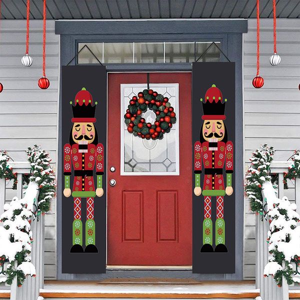curtain nutcracker soldier figures banner/door decor for home christmas hanging ornaments door decorations
curtain nutcracker soldier figures banner/door decor for home christmas hanging ornaments door decorations