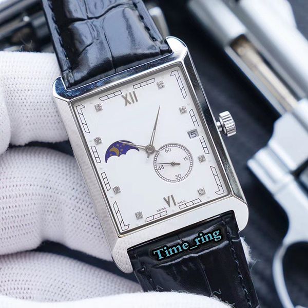 version 5112g white date dial silver steel case japan miyota 8219 automatic movement sapphire mens watch leather strap designer watches, Slivery;brown
version 5112g white date dial silver steel case japan miyota 8219 automatic movement sapphire mens watch leather strap designer watches, Slivery;brown