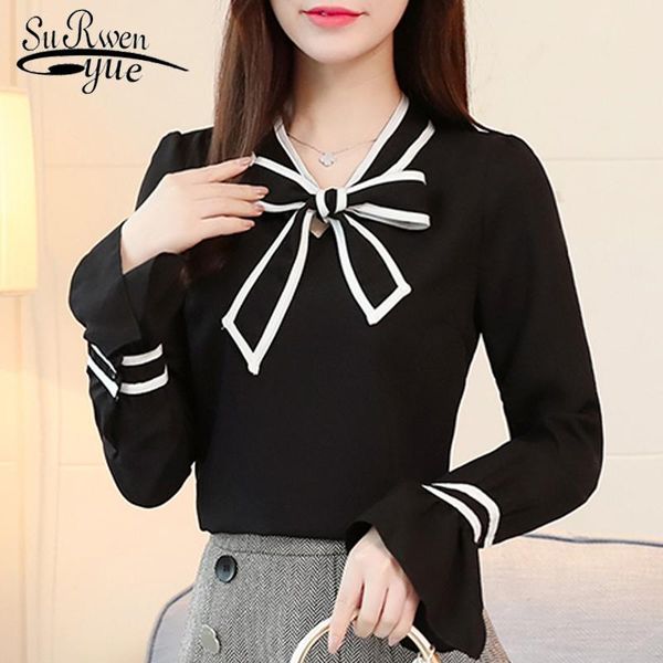 blusa plus size women and blouse long sleeve shirt autumn 2021 fashion bow woman blouses solid chiffon shirt women 1040, White
blusa plus size women and blouse long sleeve shirt autumn 2021 fashion bow woman blouses solid chiffon shirt women 1040, White